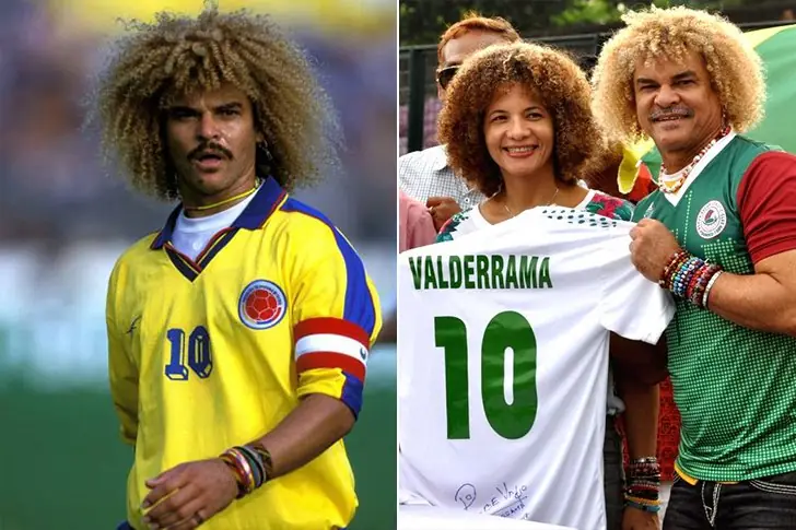 Carlos Valderrama – Elvira Redondo