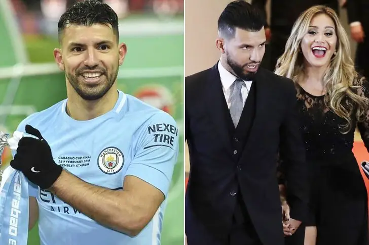 Sergio Agüero  – Karina Tejeda