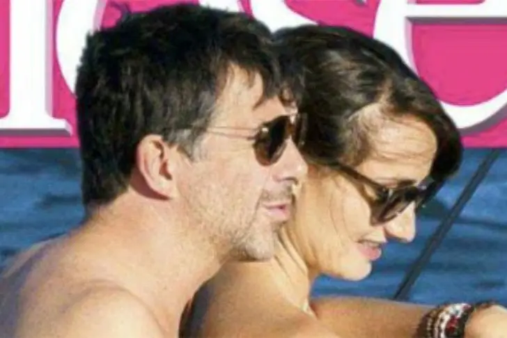 Stephane Plaza avec la mystérieuse Diane