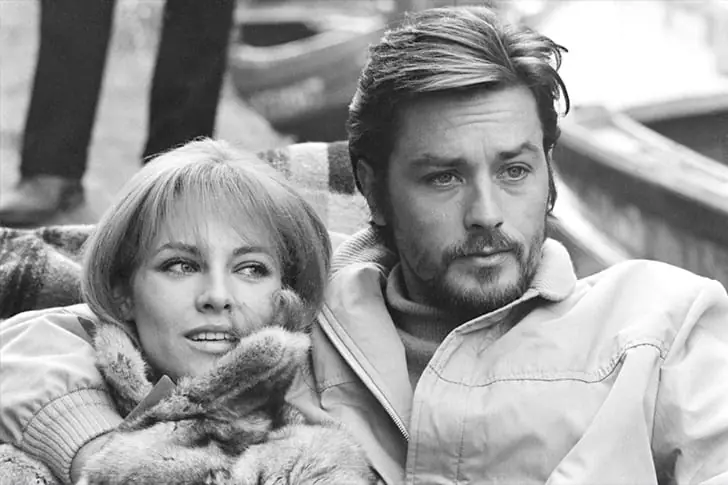 Alain Delon et Nathalie Delon