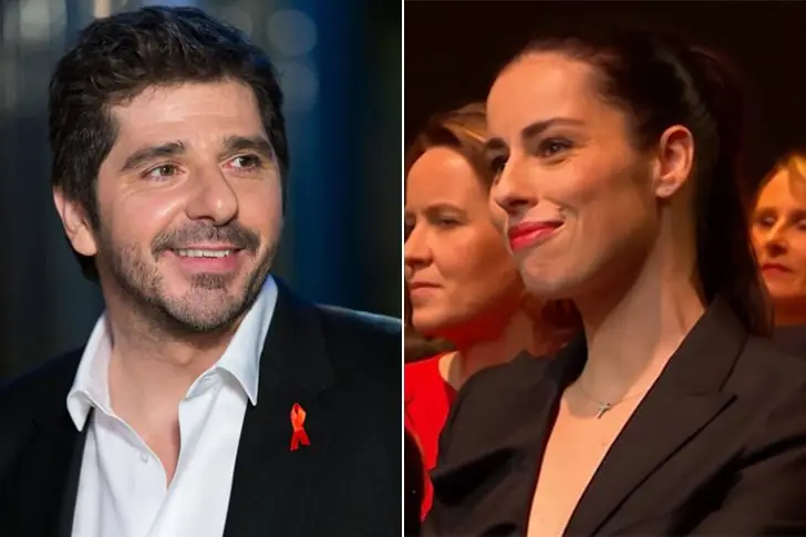 Patrick Fiori et Ariane Quatrefages