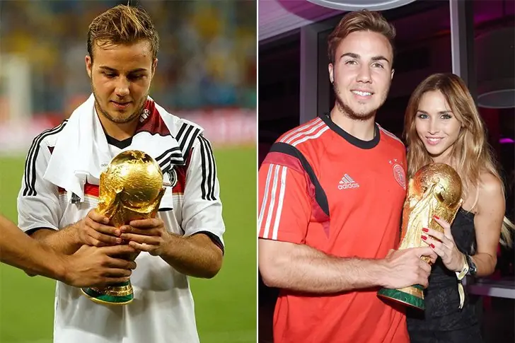 Mario Götze – Ann Kathrin Brömmel