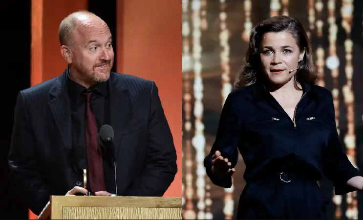 Blanche Gardin et Louis C.K
