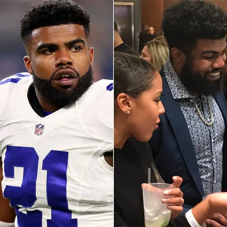 Ezekiel Elliott & Halle Woodard