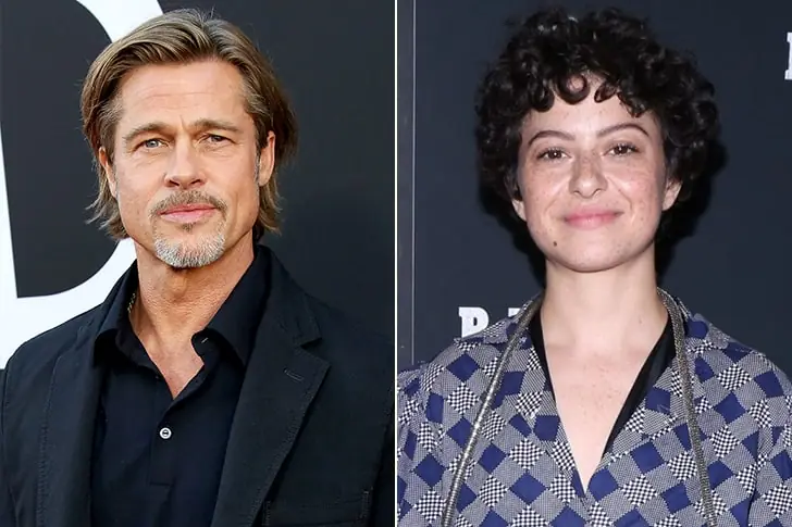 Brad Pitt & Alia Shawkat