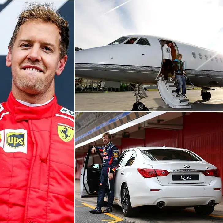 Sebastian Vettel – $55 Million