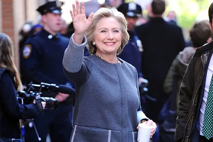 Hillary Clinton: 31,3 millions d’euros