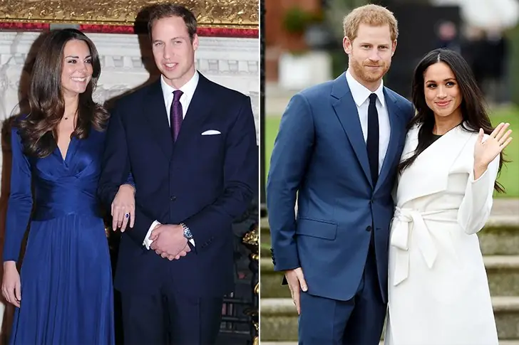Kate & Meghan’s Engagement Debuts
