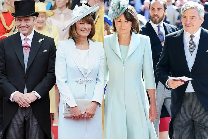 Carol Middleton & Michael Middleton – Parents In Similar Outfits