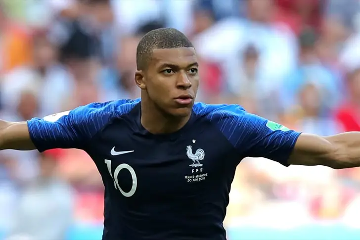 Kylian Mbappé – 24,7 millions d’euros
