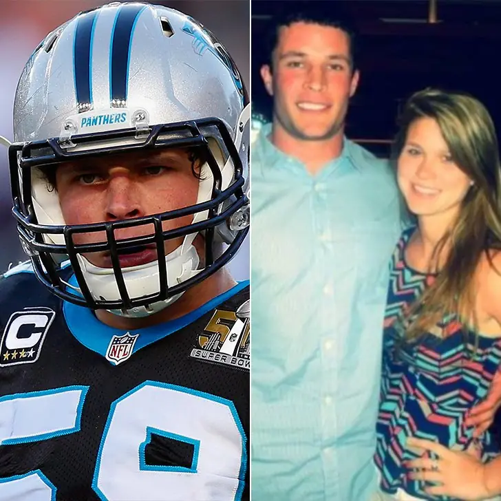 Luke Kuechly & Shannon Reilly – $62 million