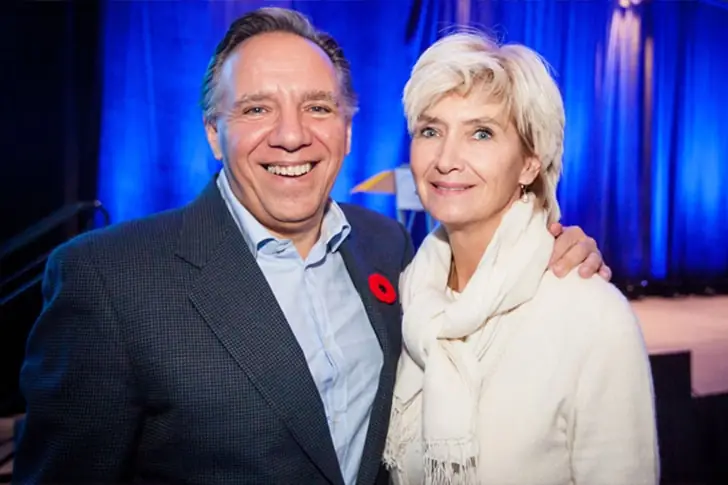 Francois Legault & Isabelle Brais