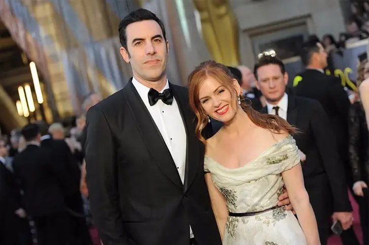 Sacha Baron Cohen et Isla Fisher