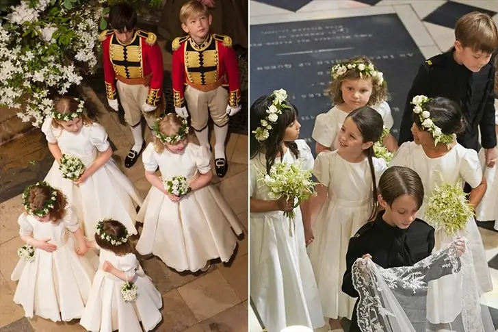 Kate’s & Meghan’s Bridesmaids & Page Boys