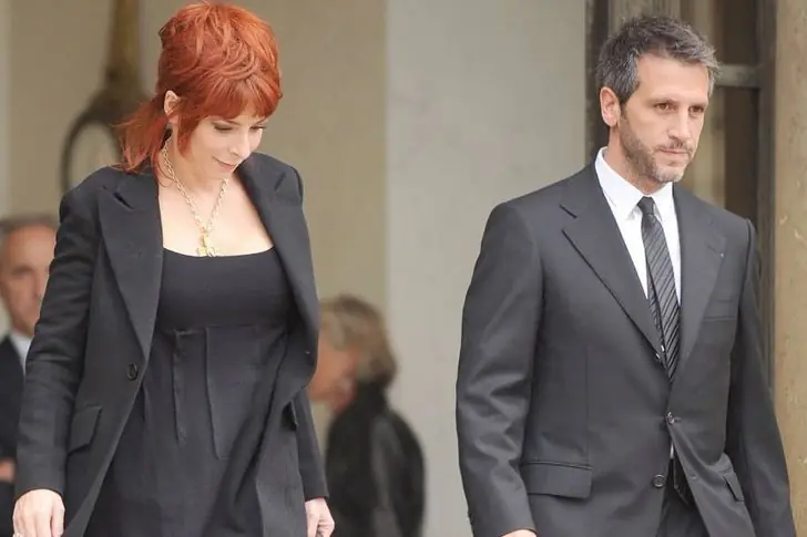 Mylène Farmer et Benoît Di Sabatino